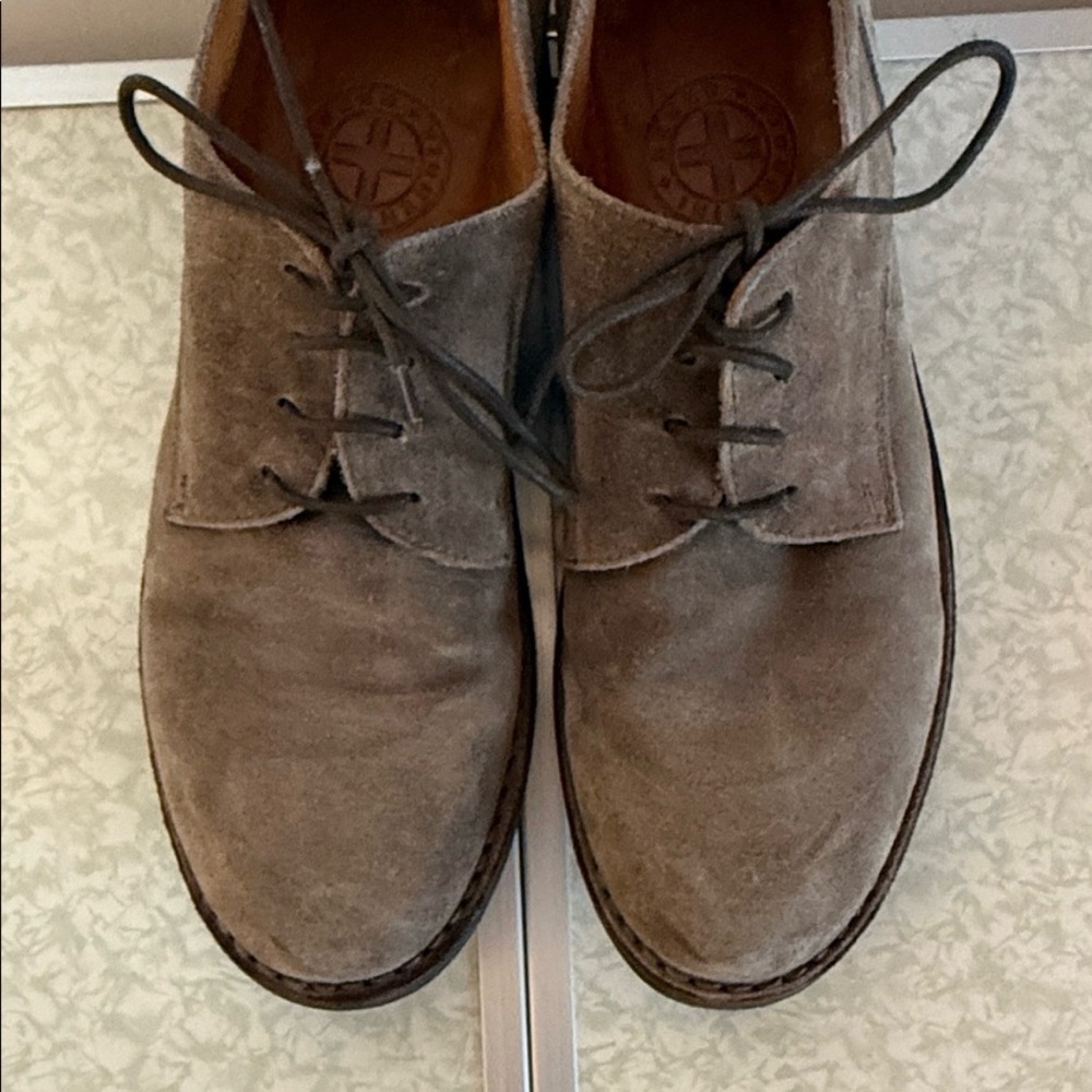 Fiorentini + Baker Women’s Gray Suede Oxfords - Picture 7 of 8